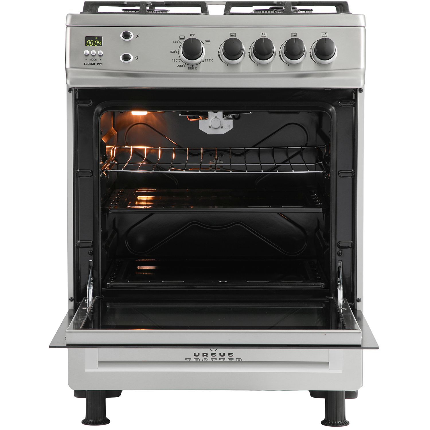 Cocina A Gas Ursus Trotter UT EURO60 PR / 4 Quemadores image number 6.0